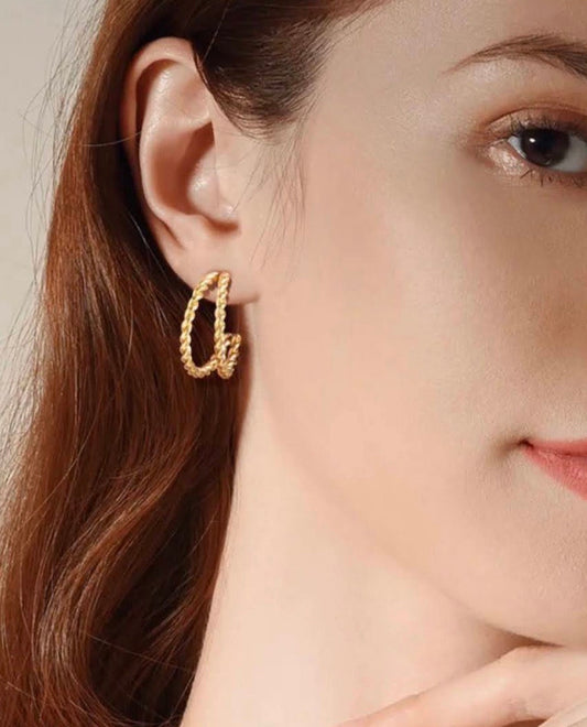 Valentina Gold Hoops